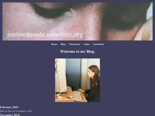 blog screenshot