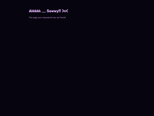 not_found screenshot