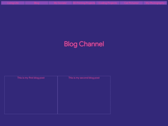 pages/blog screenshot