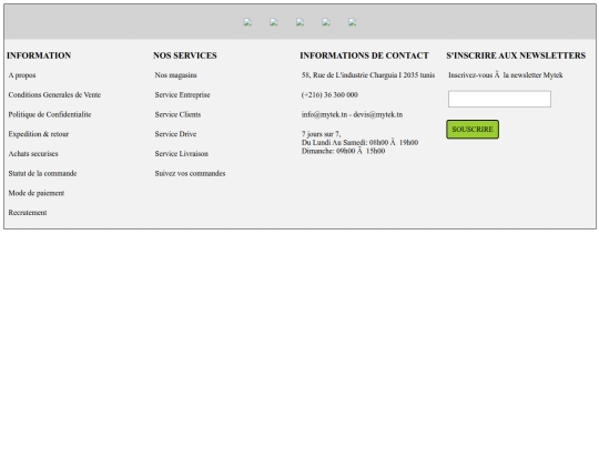 footer screenshot