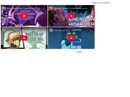 Videos screenshot