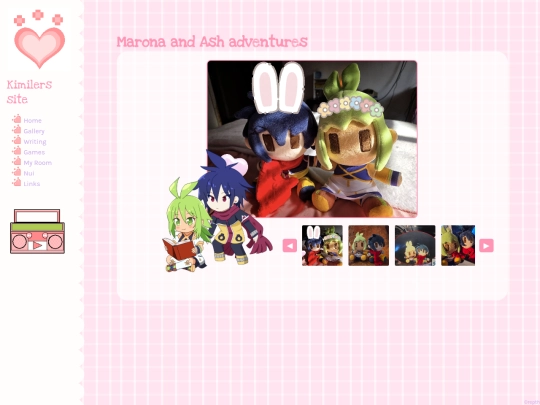 blog screenshot