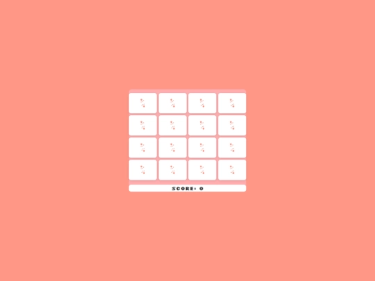 games/memorygame screenshot