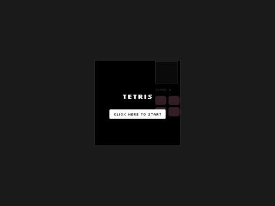 games/tetrisgame screenshot