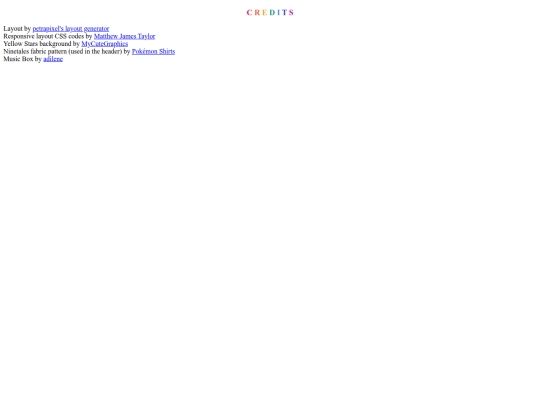 credits screenshot
