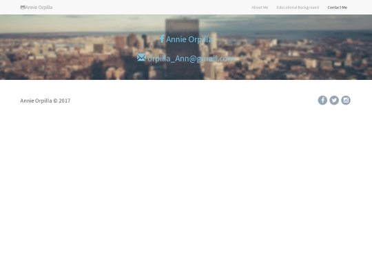 Contact screenshot