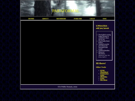PARAWATCH/HOME screenshot