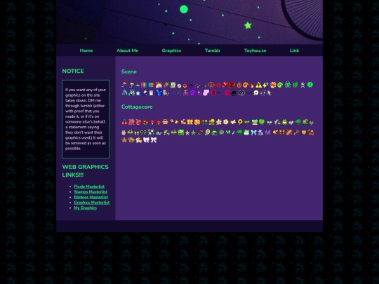 pixel pages/aesthetics screenshot