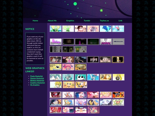 stamp pages/fandomstamps screenshot