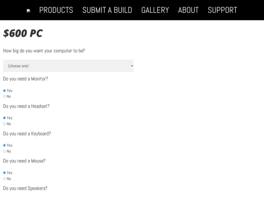 products/$600 screenshot