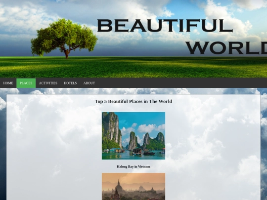 Places screenshot