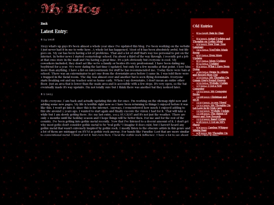 blog screenshot