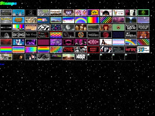 stamps screenshot