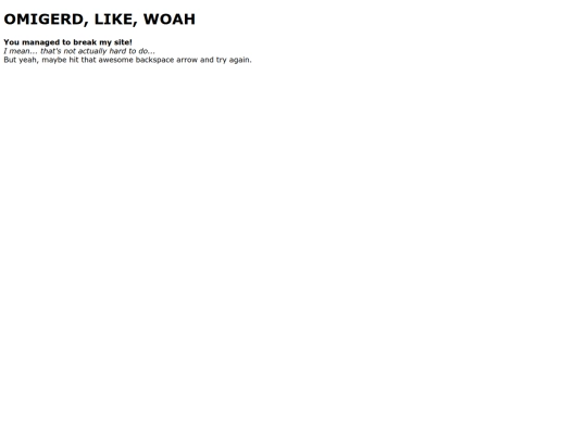 not_found screenshot