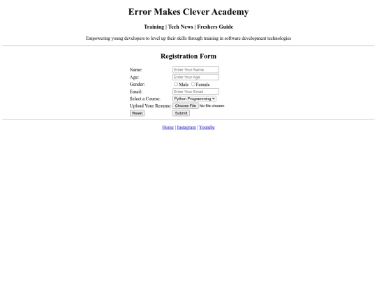 2nd project/register screenshot