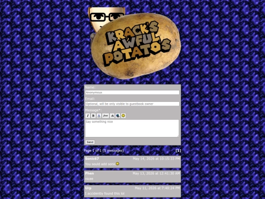 Potato screenshot