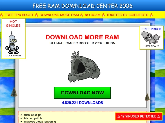 RAM screenshot