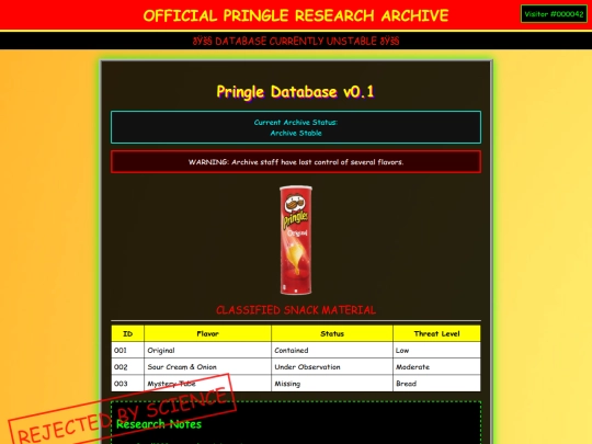 pringle screenshot
