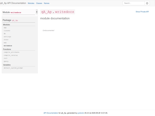 qA_Ap/docs/qA_Ap.writedocs screenshot