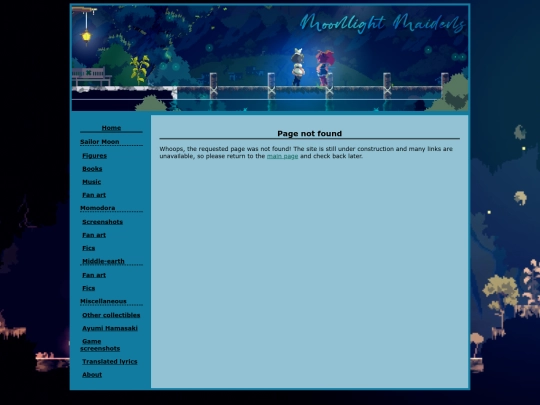 not_found screenshot