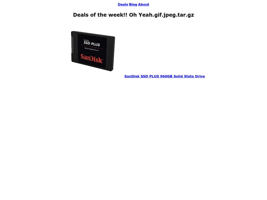 deals screenshot