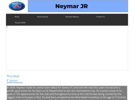 aboutNeymar screenshot