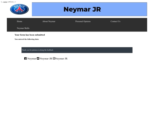 results screenshot