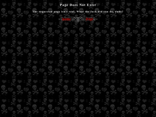 not_found screenshot