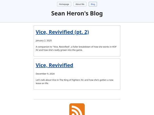 blog screenshot