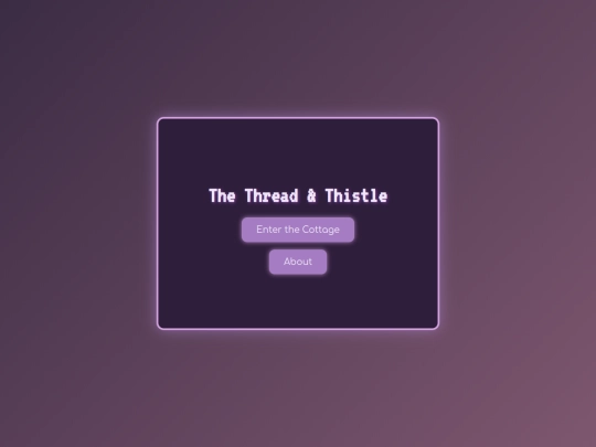 cozy/threadandthistle screenshot