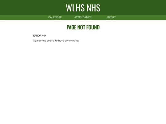 not_found screenshot