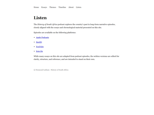 listen screenshot