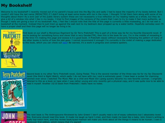 bookshelf screenshot