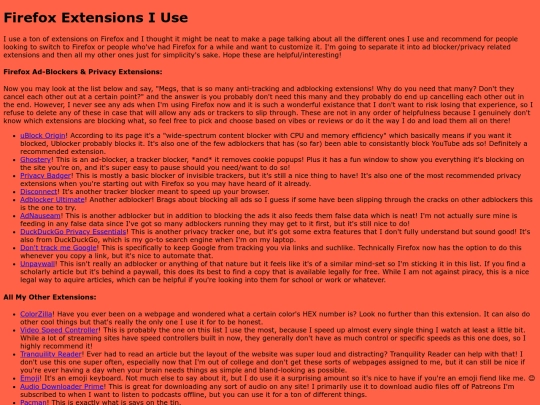 extensions screenshot
