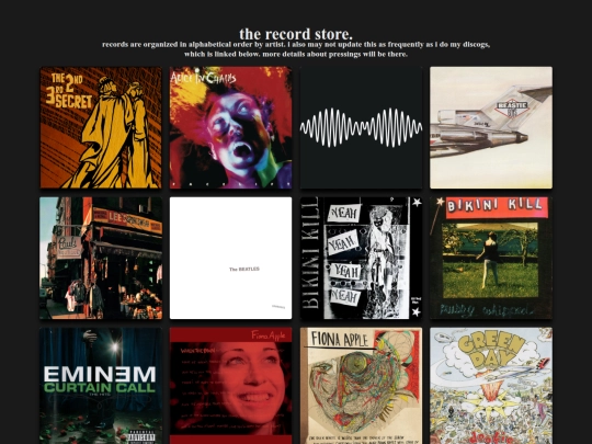 recordstore screenshot