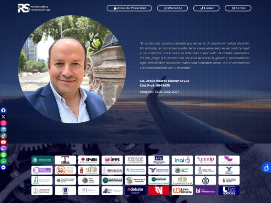 links screenshot