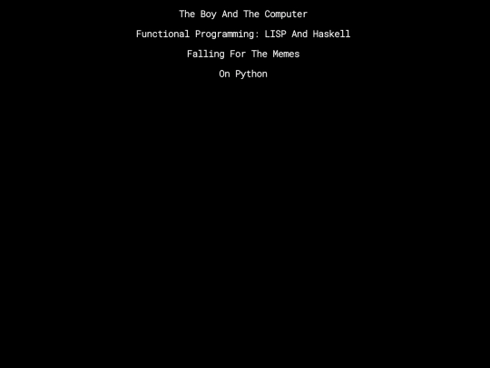 programming screenshot