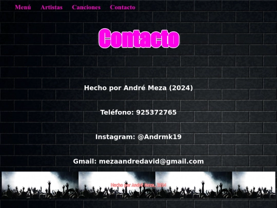 HTMLP/contacto screenshot