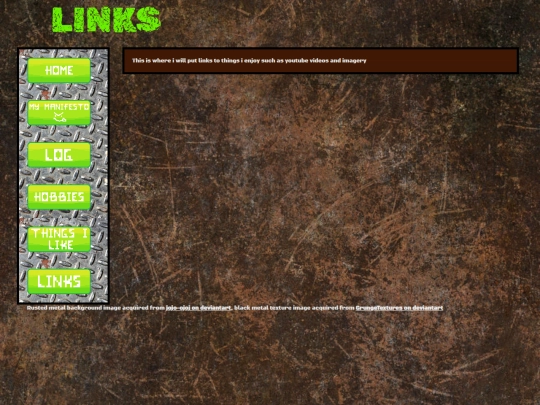 links screenshot