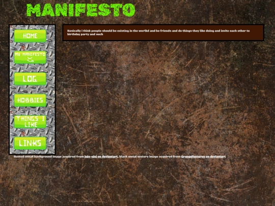 manifesto screenshot