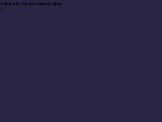 hieron/winter screenshot