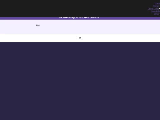 test screenshot