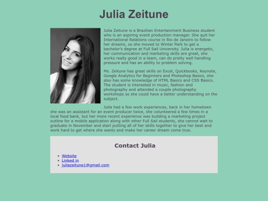 biography screenshot