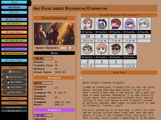 artfight/artfight2021 screenshot