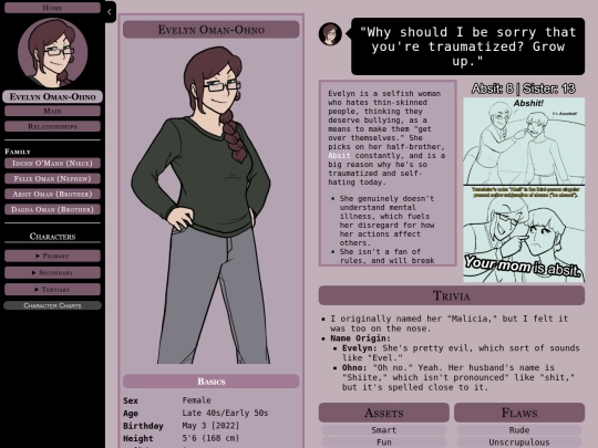 evelyn screenshot