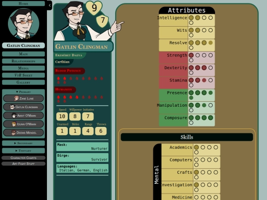 gatlin/vampire screenshot