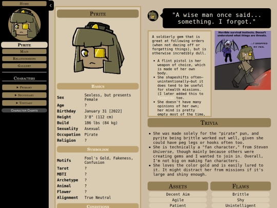 pyrite screenshot