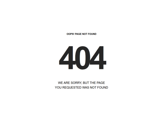404 screenshot