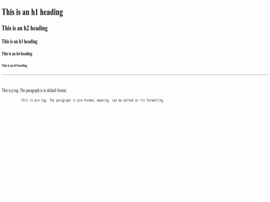 index screenshot