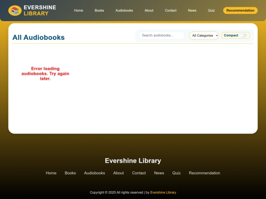 audiobooks screenshot